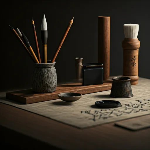 Calligraphy brushes
