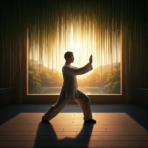 Tai Chi practitioner